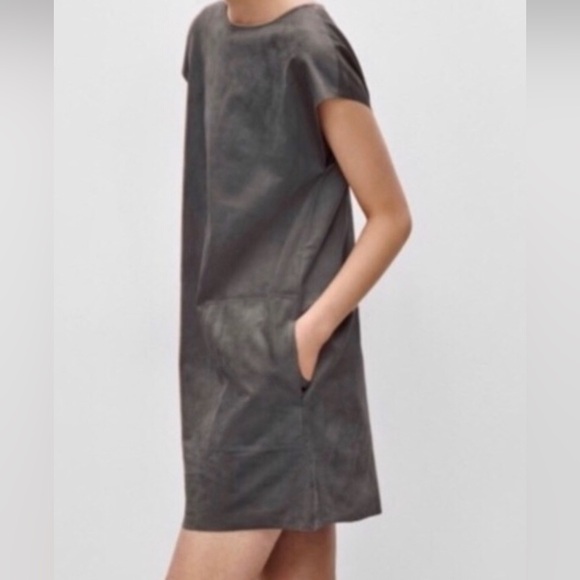 Aritzia Wilfred Grey Dress XXS - Picture 3 of 8